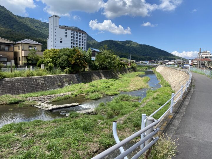 琴平の川